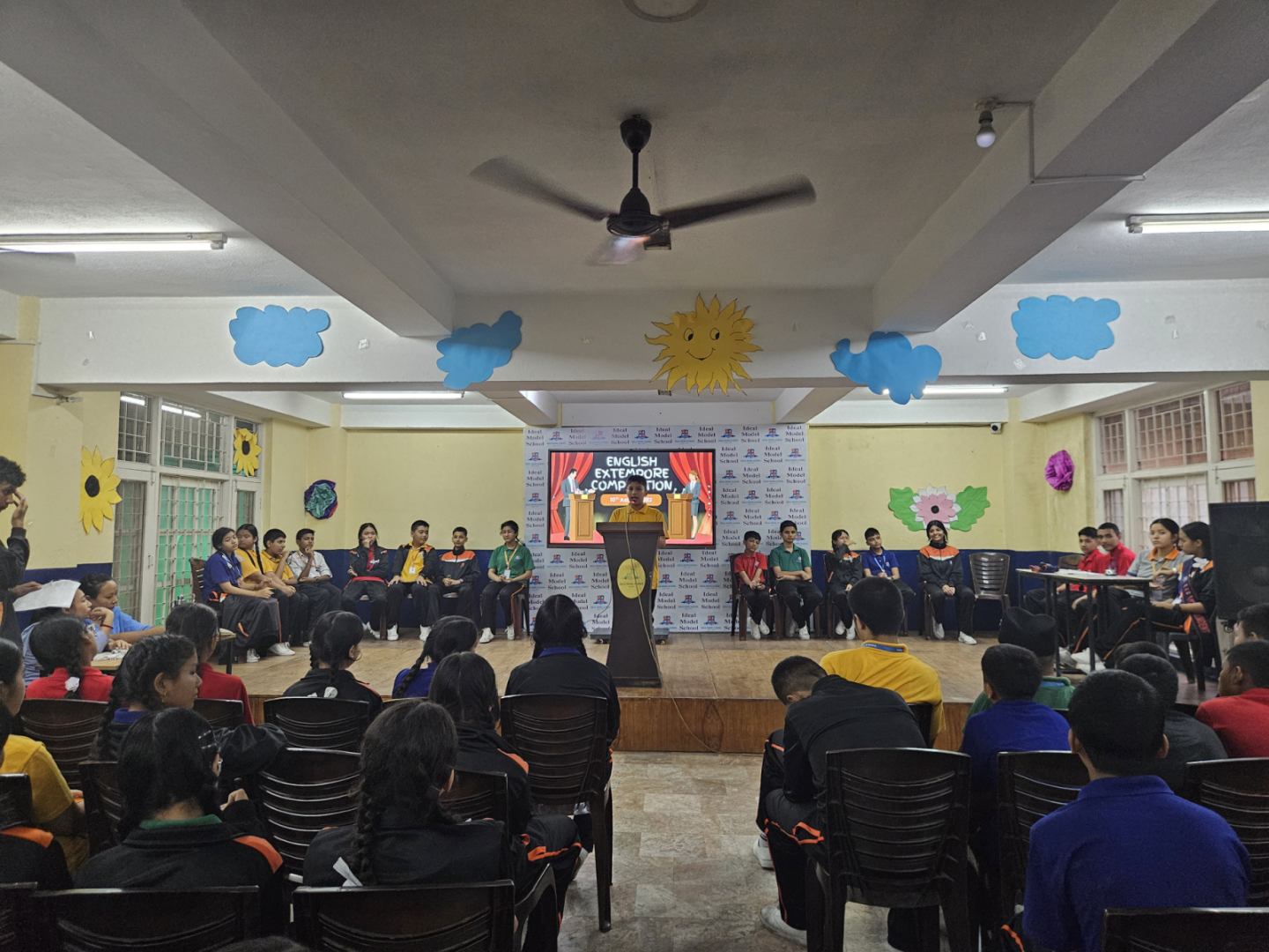 Ideal Model Secondary School, Lalitpur English Extempore Competition 
