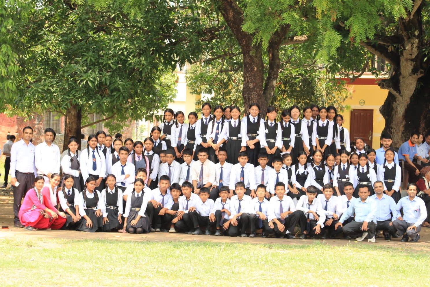 Jana Jyoti Secondary School, Nawalpur Students 