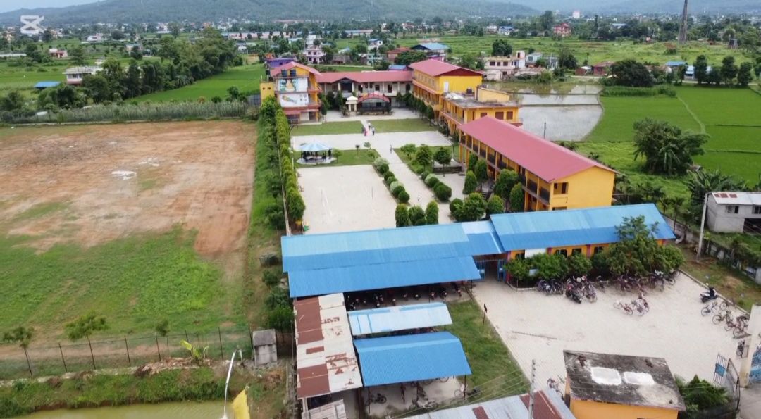 Janajiwan Secondary School, Chainpur, Chitwan Premises 