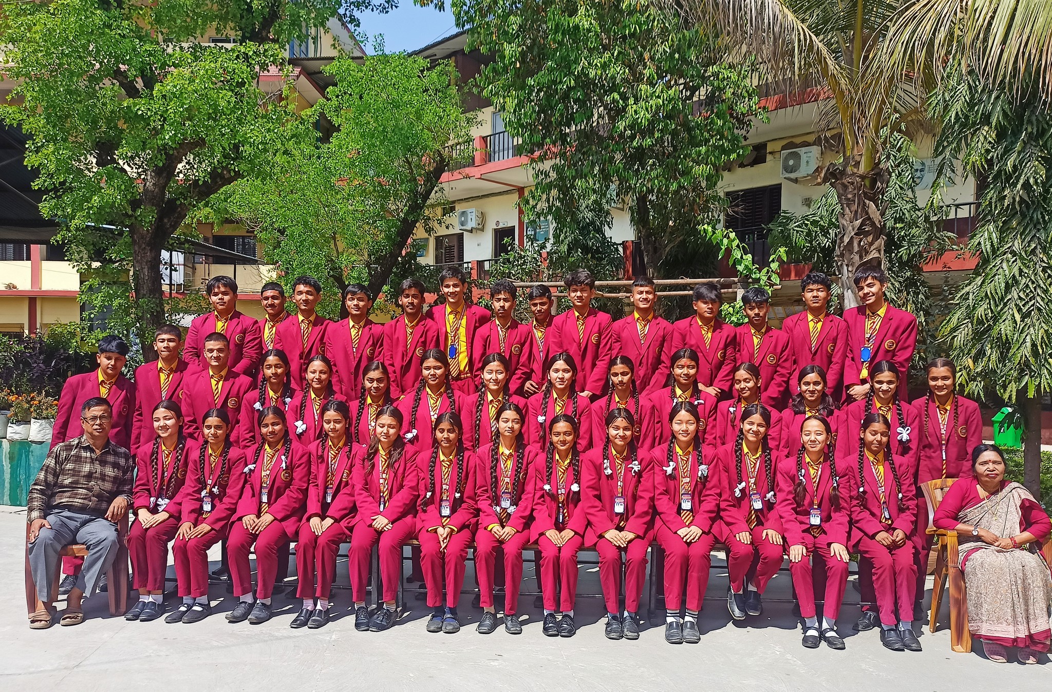 Jaya Bageshwari Secondary School, Nepalgunj  Students 