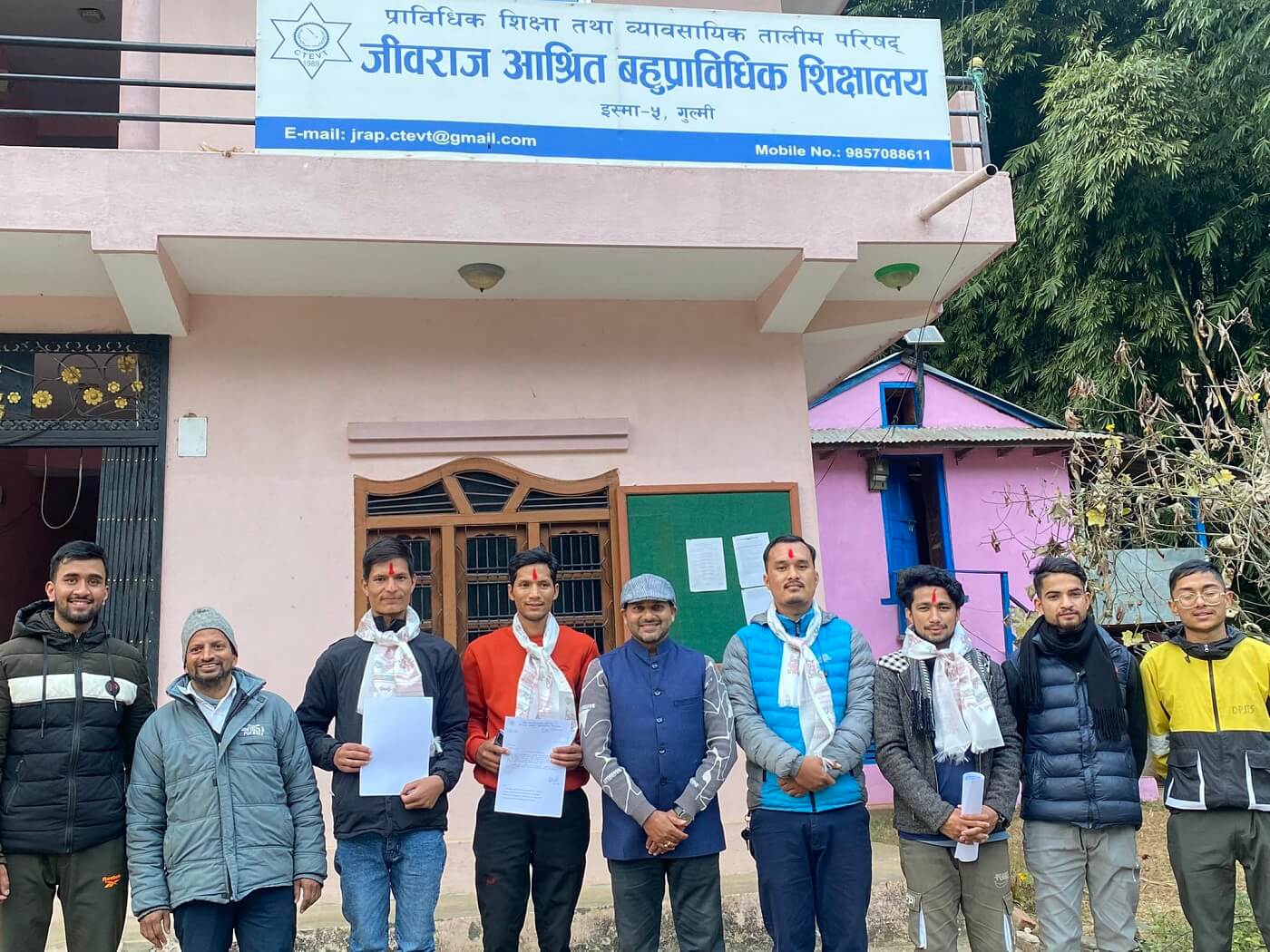 Jibraj Ashrit Polytechnic Institute, Isma, Gulma 