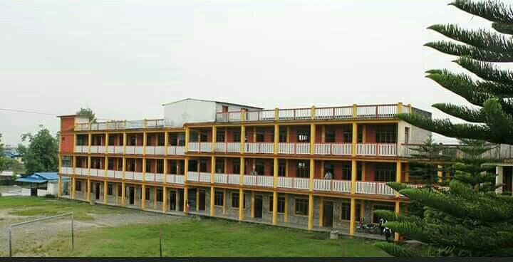 Kalika Secondary School, Pokhara Building 
