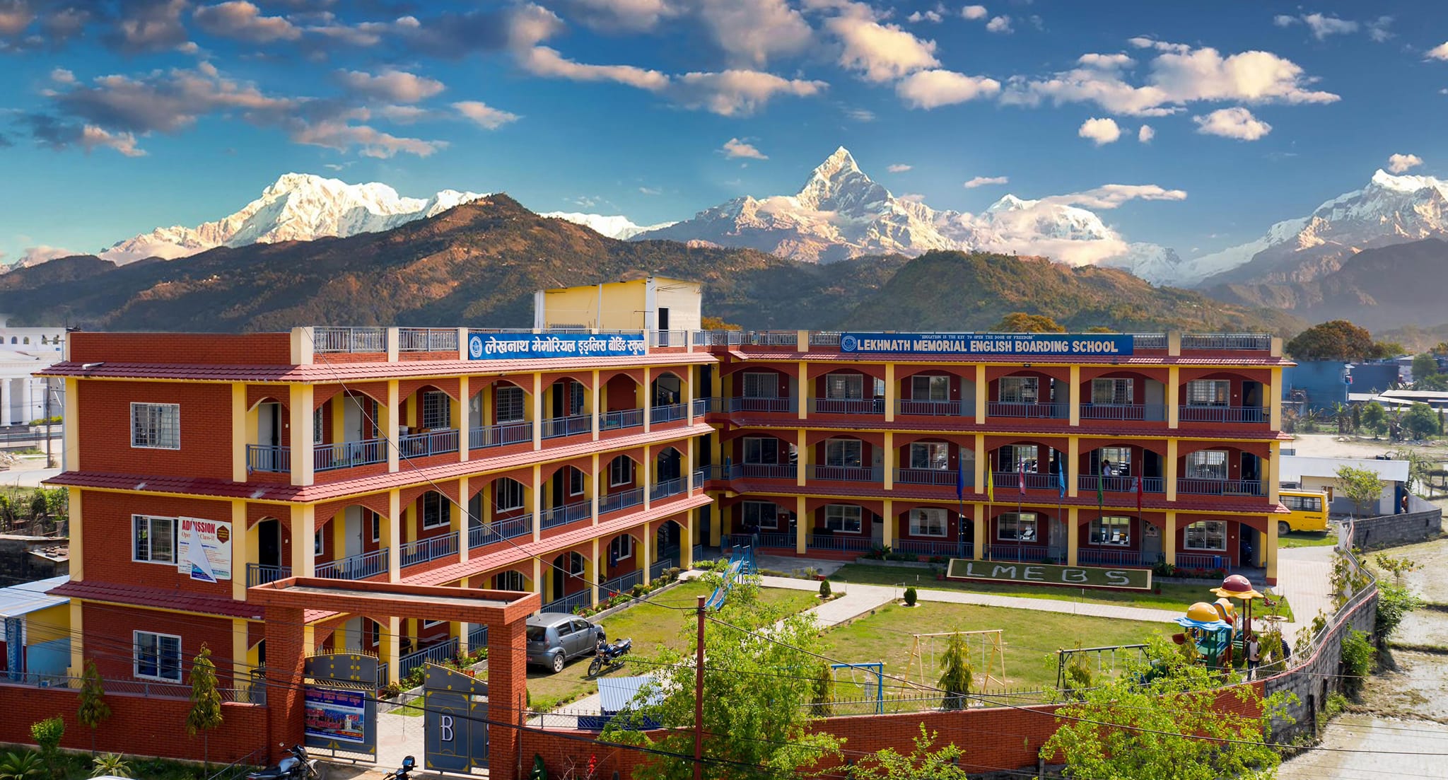 Lekhnath Memorial School, Pokhara Building 