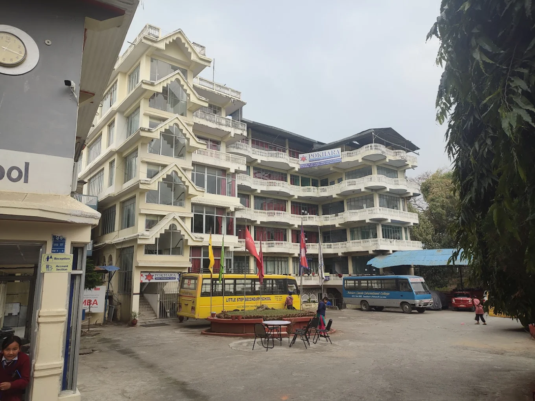 Little Step Secondary School, Pokhara Building 