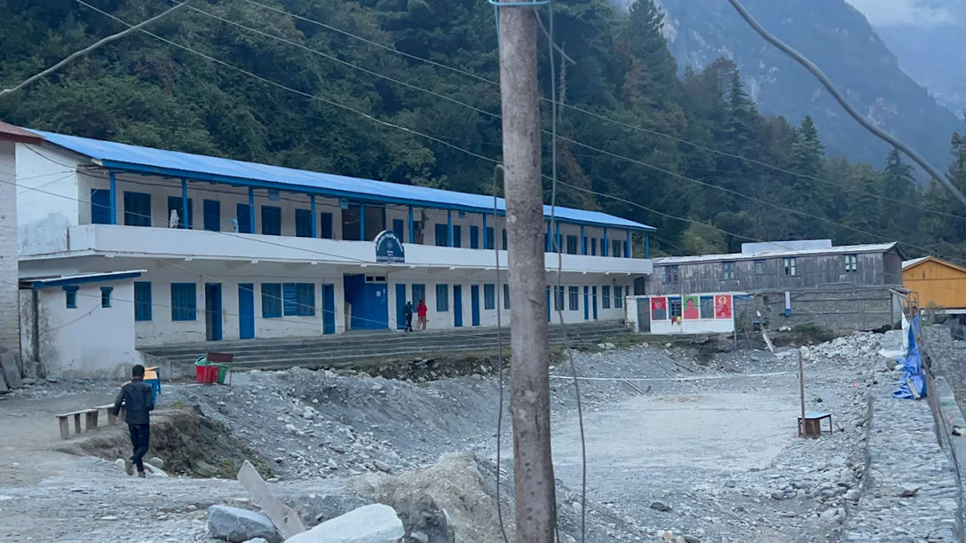 Lokpriya Secondary School, Manang  Building 