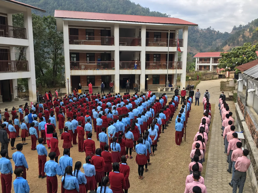 Mahakali Devi Secondary School, Lalitpur Building 