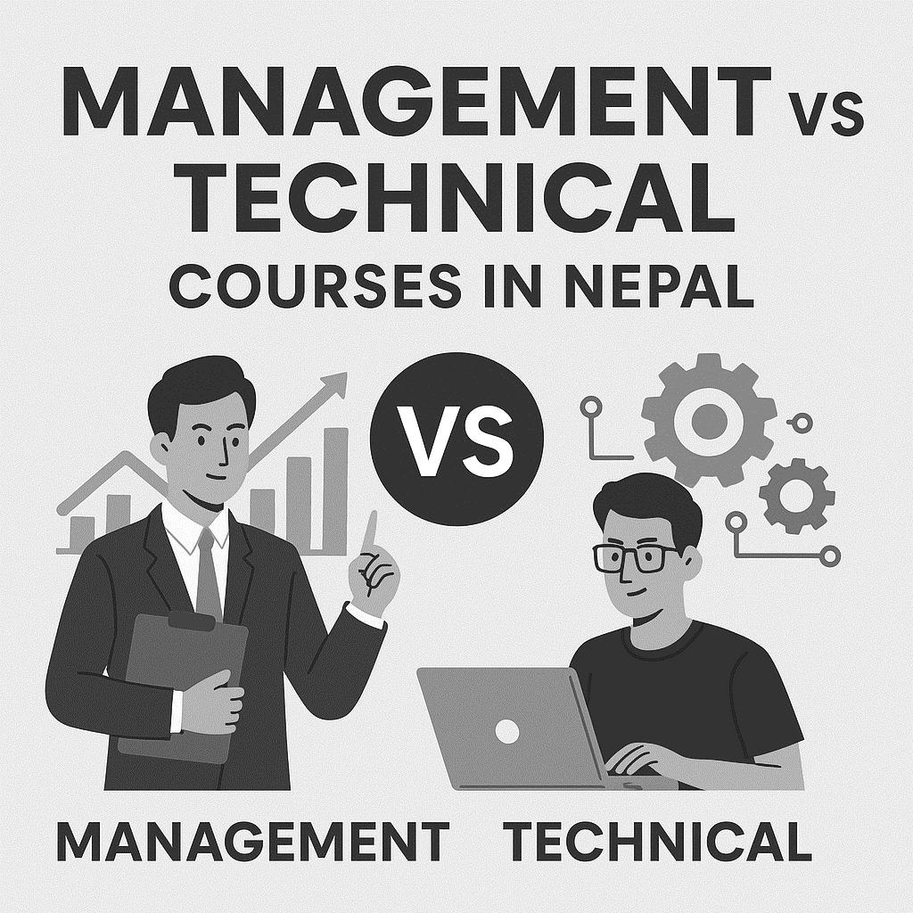 Management vs Technical Course in Nepal