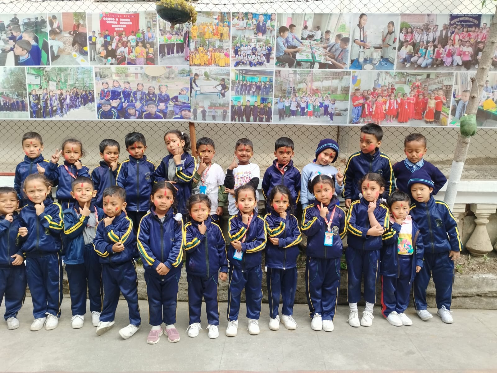 Marigold Boarding High School, Lalitpur Students 