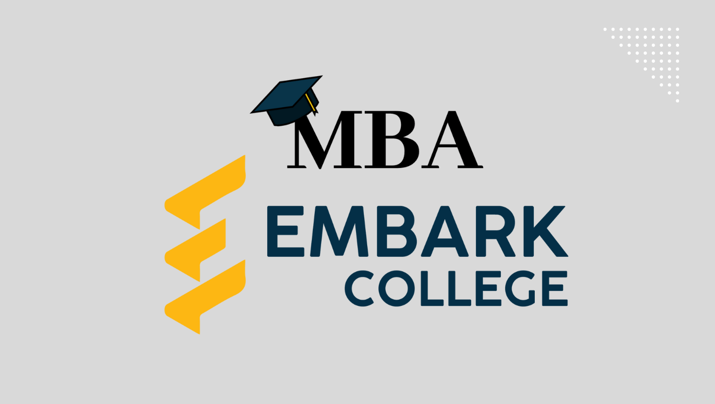 MBA at Embark College