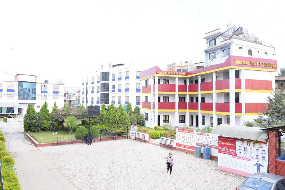 Milestone International Secondary School, Lalitpur Building 