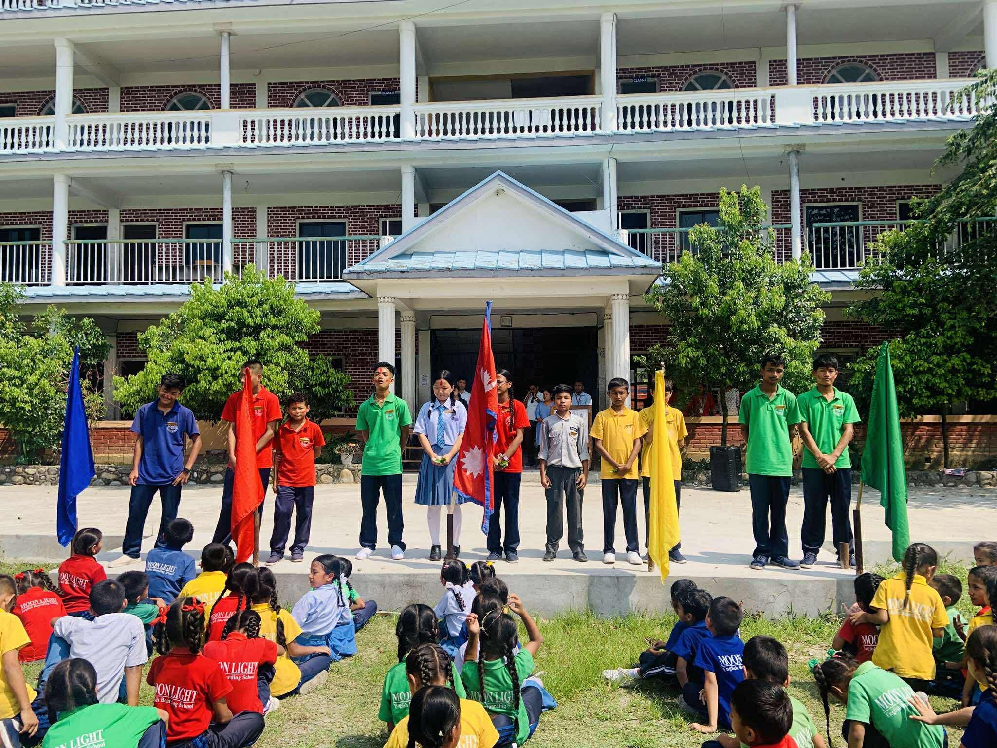 Moonlight English Boarding School, Chitwan Building 