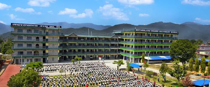 Motherland Secondary School, Pokhara Building 