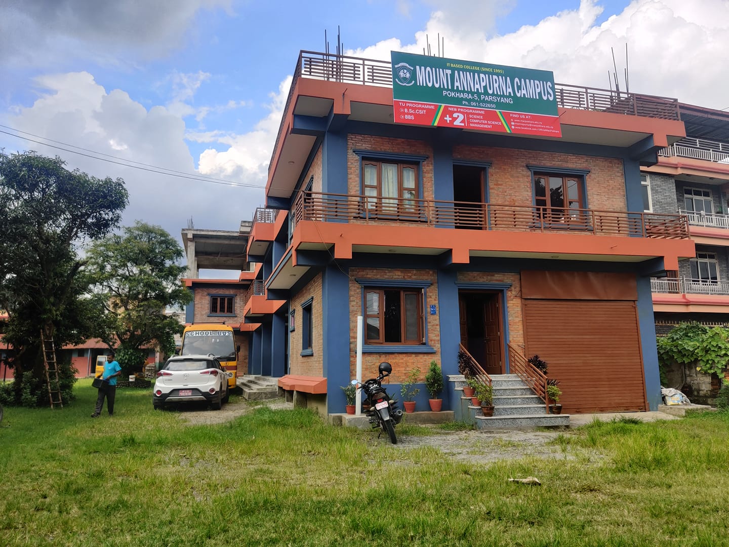 Mount Annapurna Secondary School, Pokhara Building 