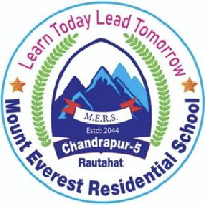 Mount Everest Awasiya Secondary School, Rautahat Logo 