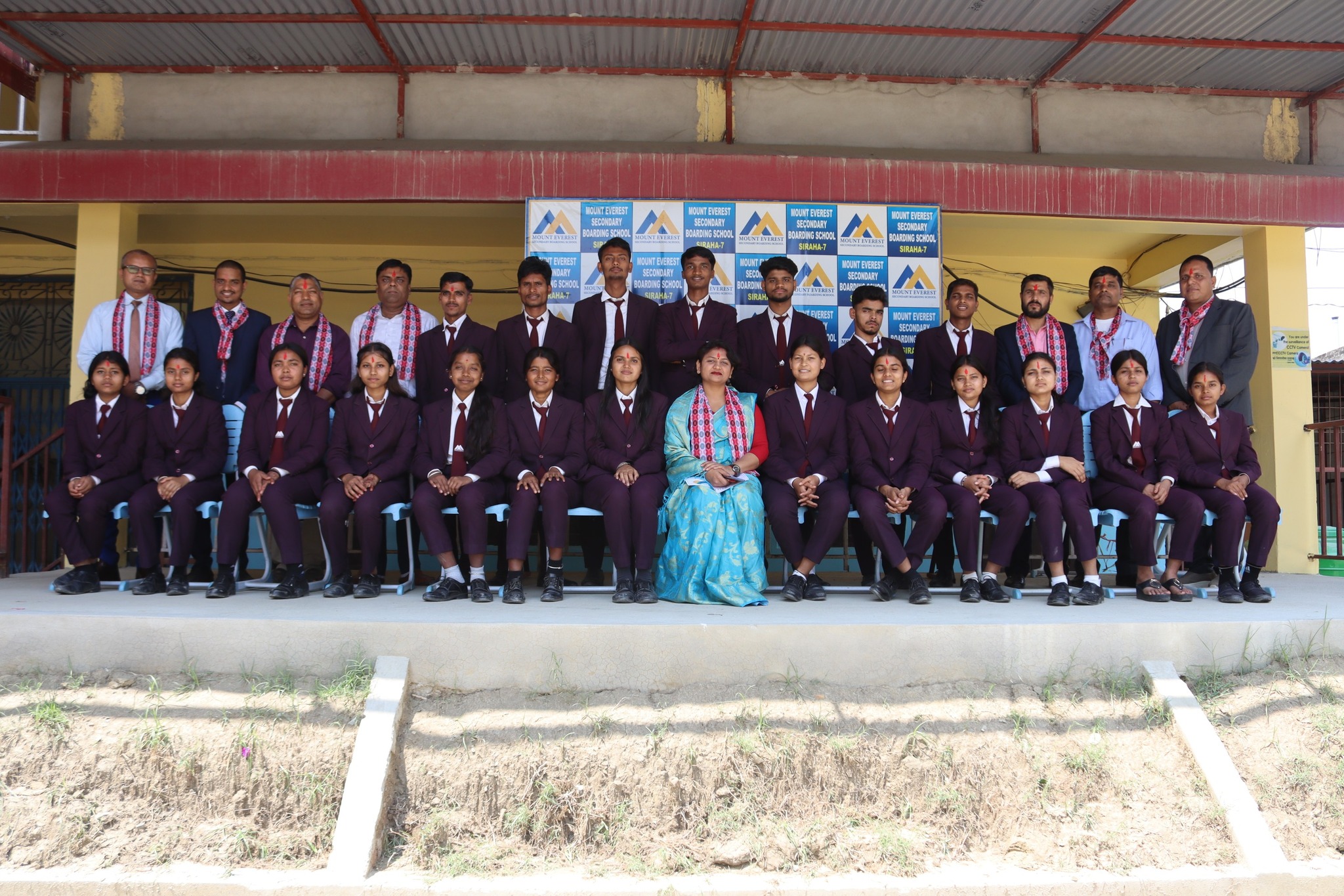 Mount Everest Secondary English Boarding School, Siraha Students 