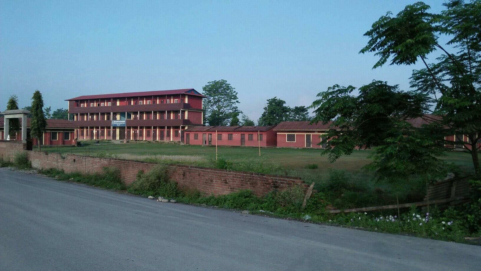 Narayani Gandaki Secondary School, Nawalpur Building 