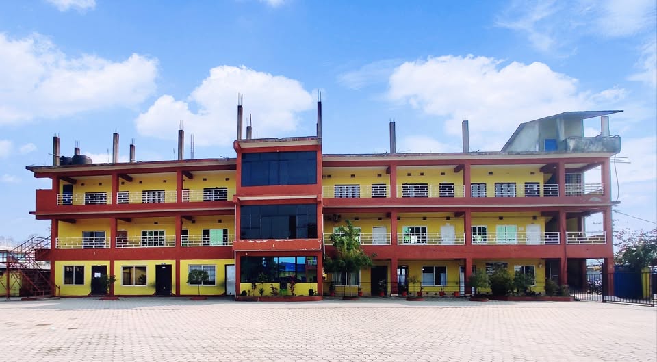 Narayani Vidya Mandir Secondary School, Chitwan Building 
