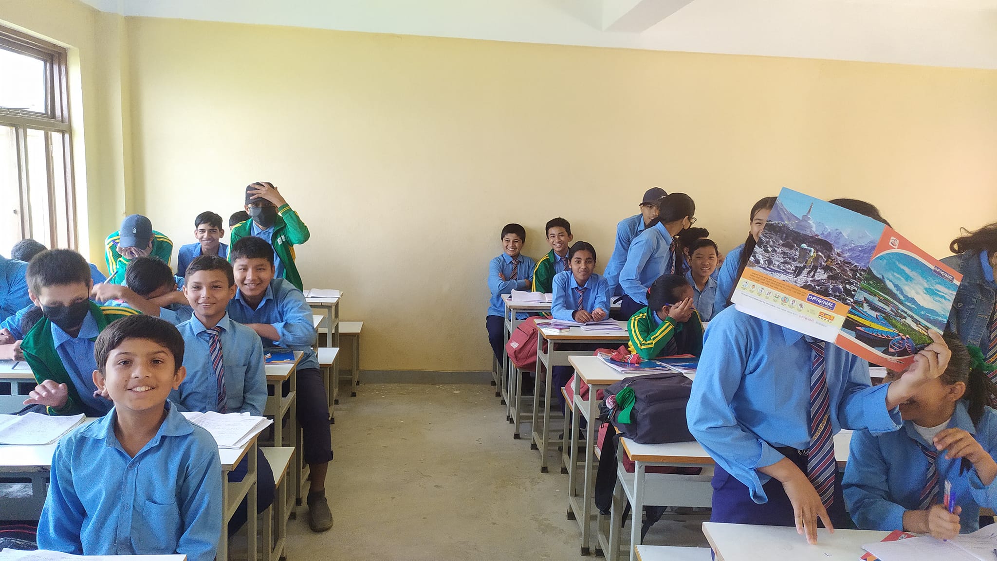 Navajagriti Chandi Secondary School Classroom 
