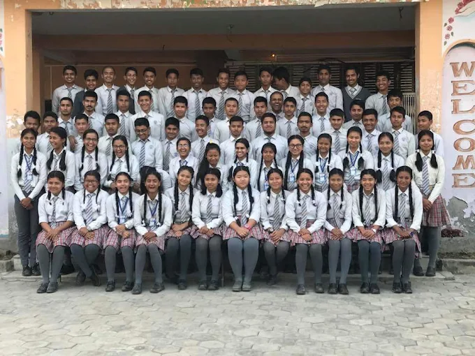 Paragon Secondary School, Chitwan Students 