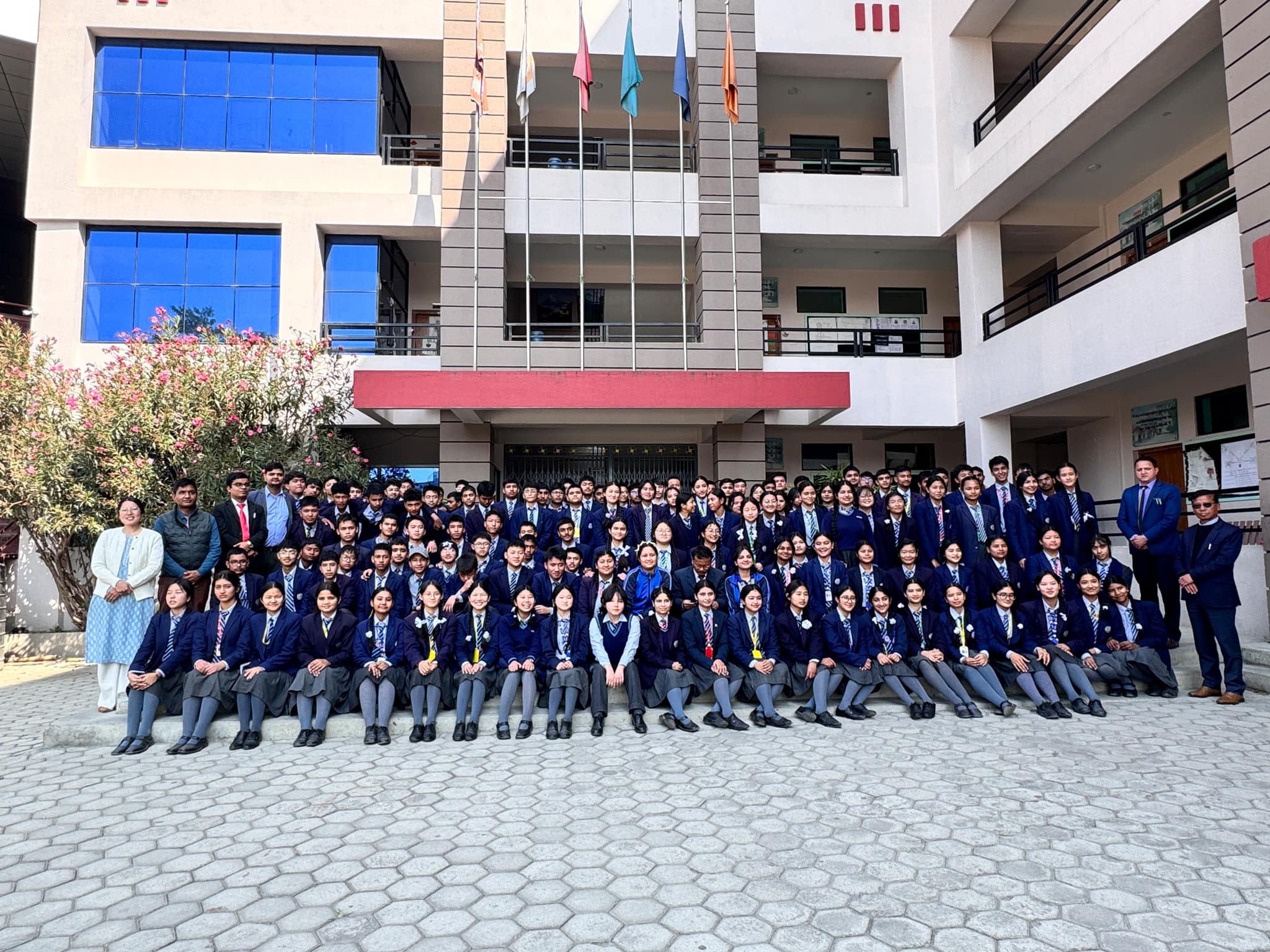 Pawan Prakriti English Secondary School, Lalitpur Students 