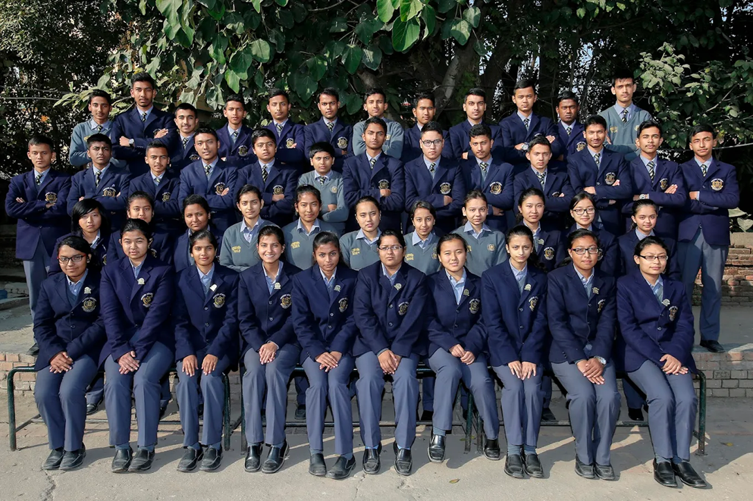 Prasadi Academy Secondary School, Lalitpur Students 