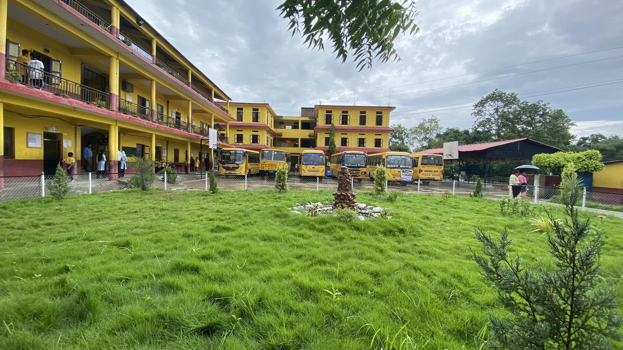 Rosy Buds Bal Batika Secondary School Building 