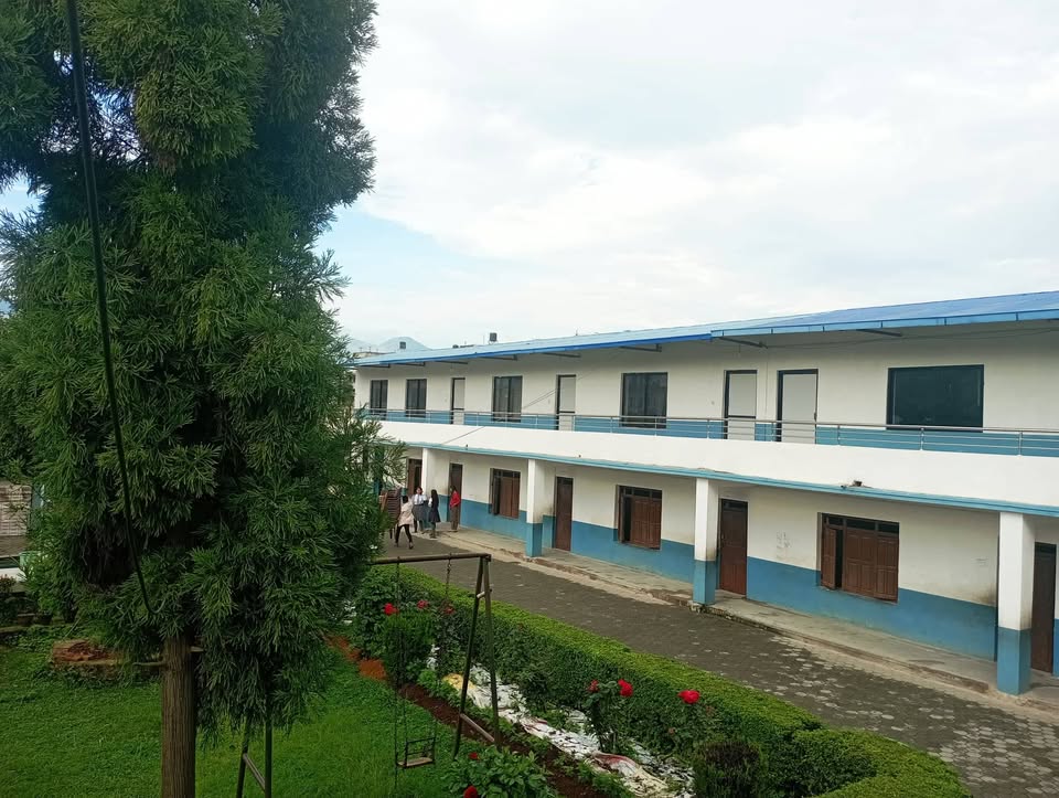 Saraswoti Secondary School, Thecho, Lalitpur Building 