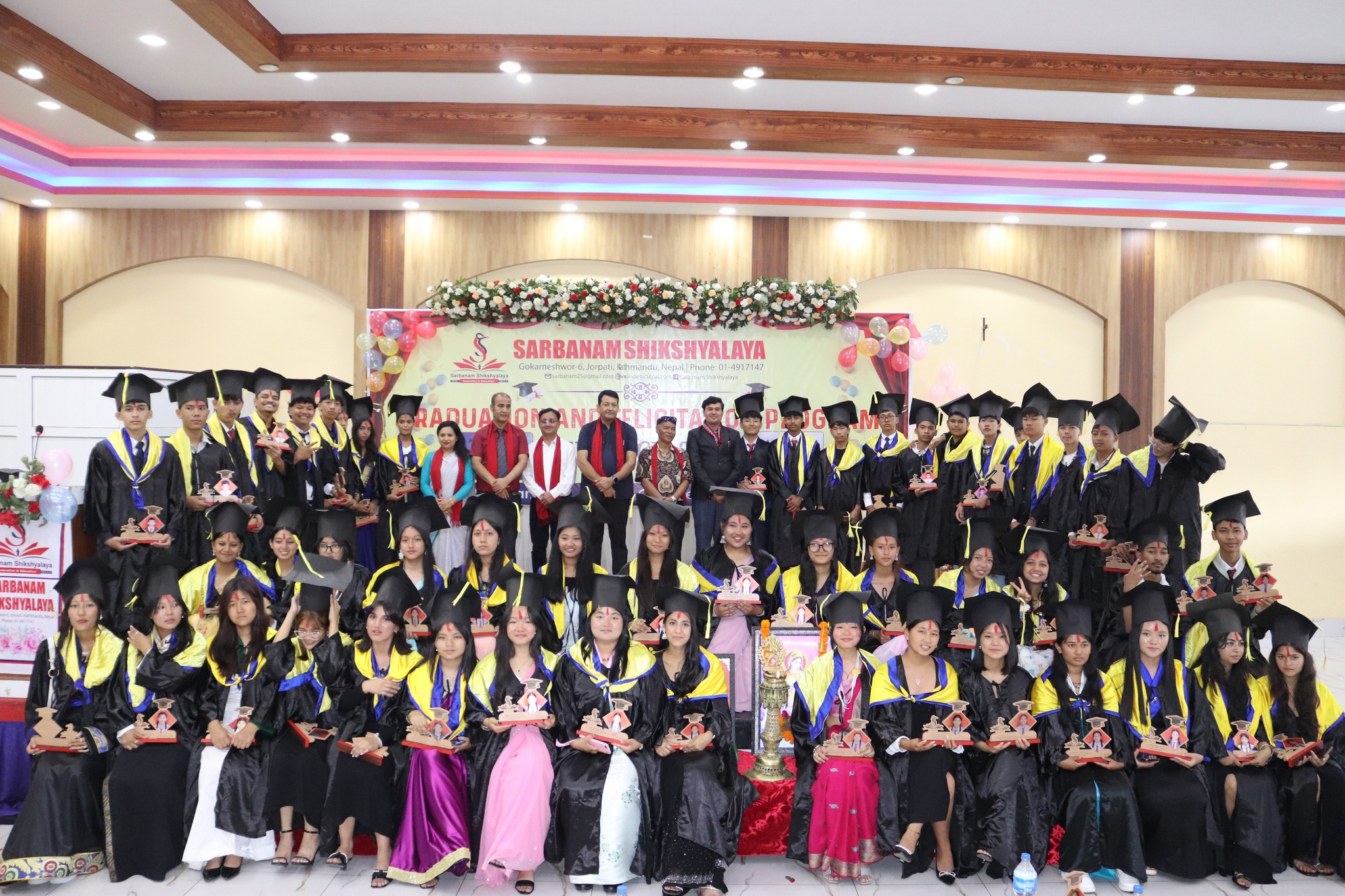 Sarbanam Shikshyalaya, Kathmandu Graduation 