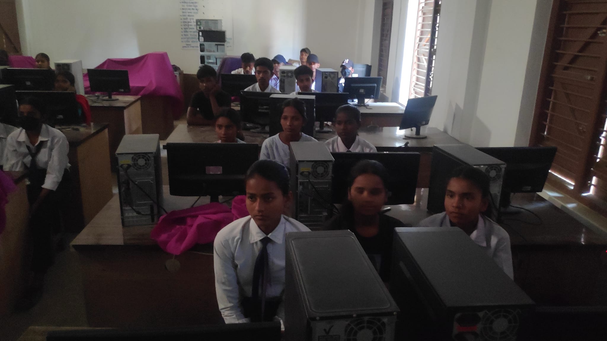 Sarbodaya Secondary School, Saptari  Computer Lab 