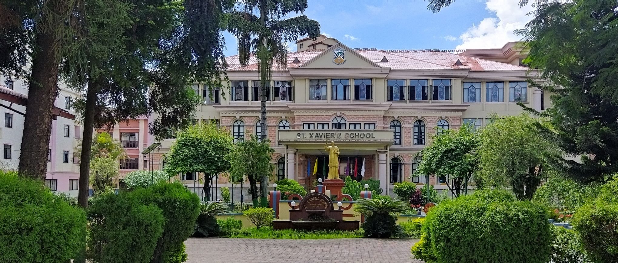 St. Xaviers Secondary School, Lalitpur Building 