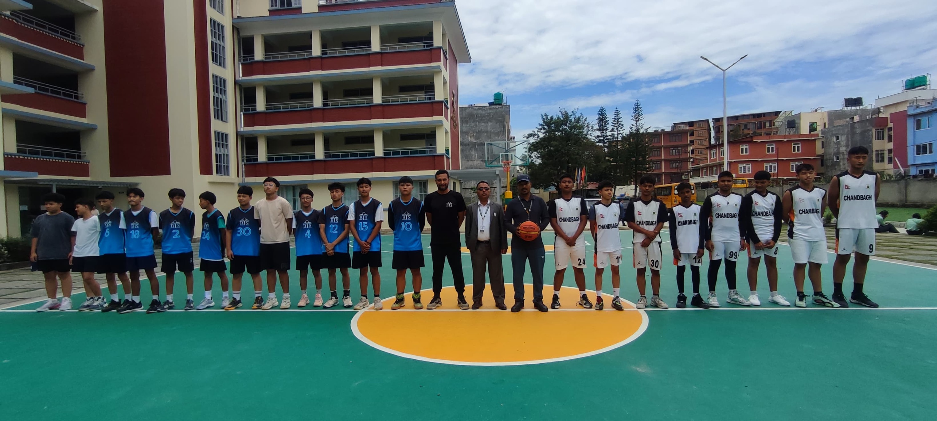 The Chandbagh School, Kathmandu Baskteball Tournament 