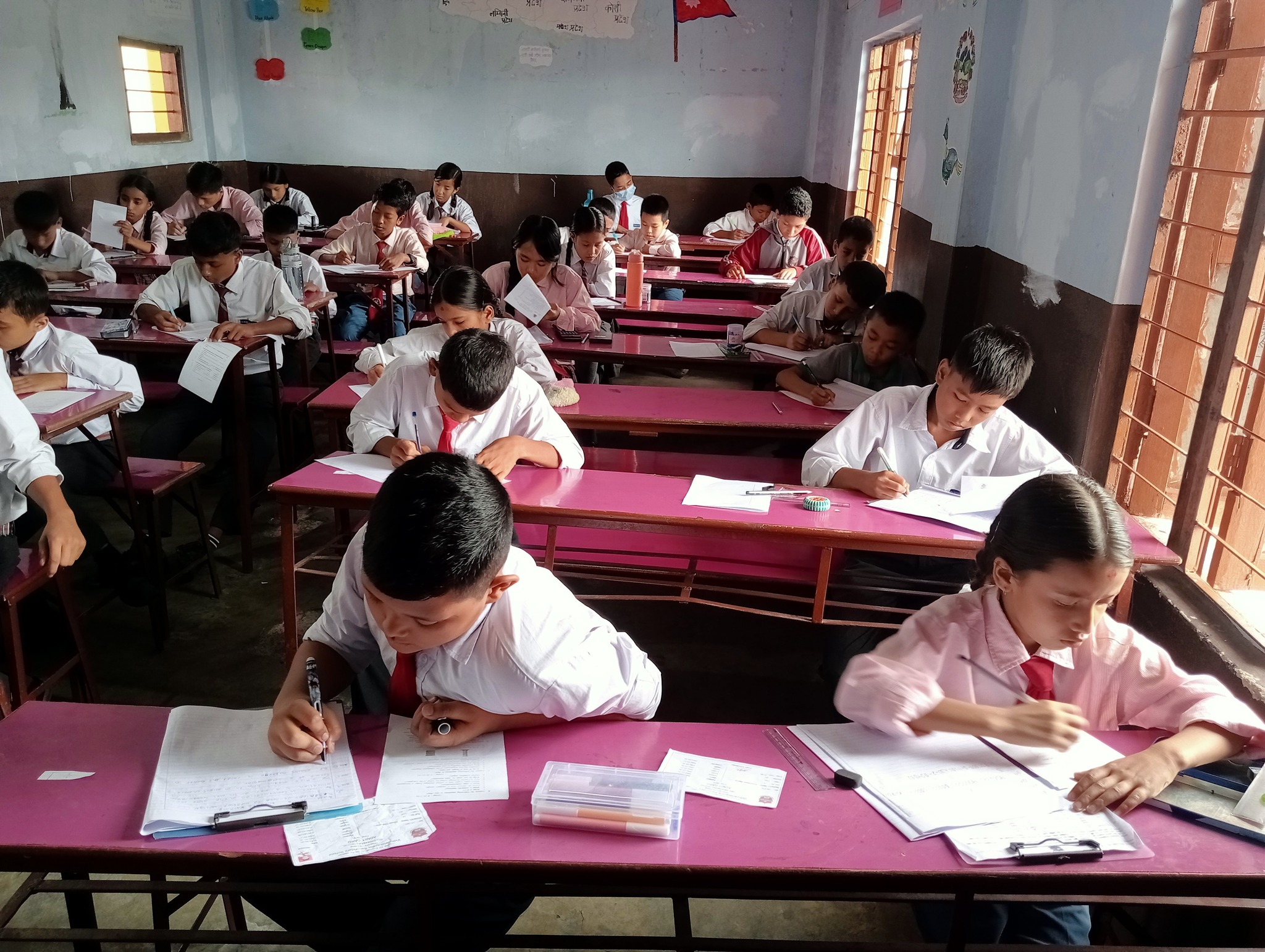 Vidhya Nilkantha Secondary School, Dang Classroom 