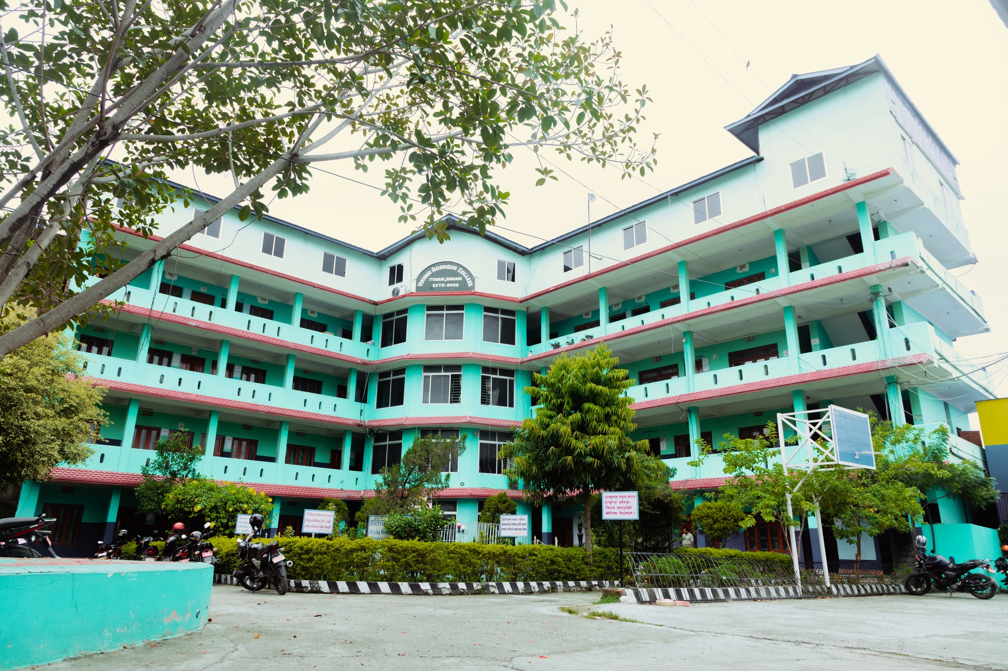 Vishwa Adarsha College Building 