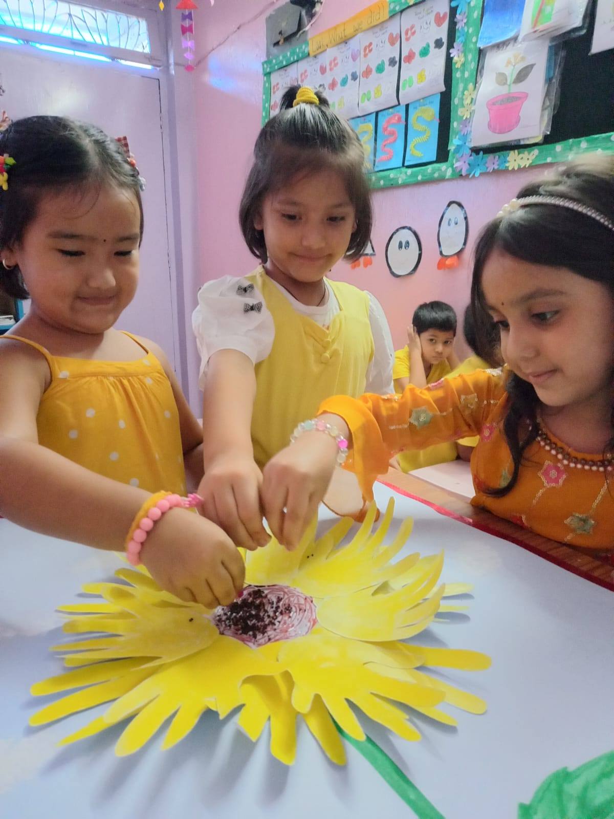 Whitefield Secondary School, Kathmandu Group Work