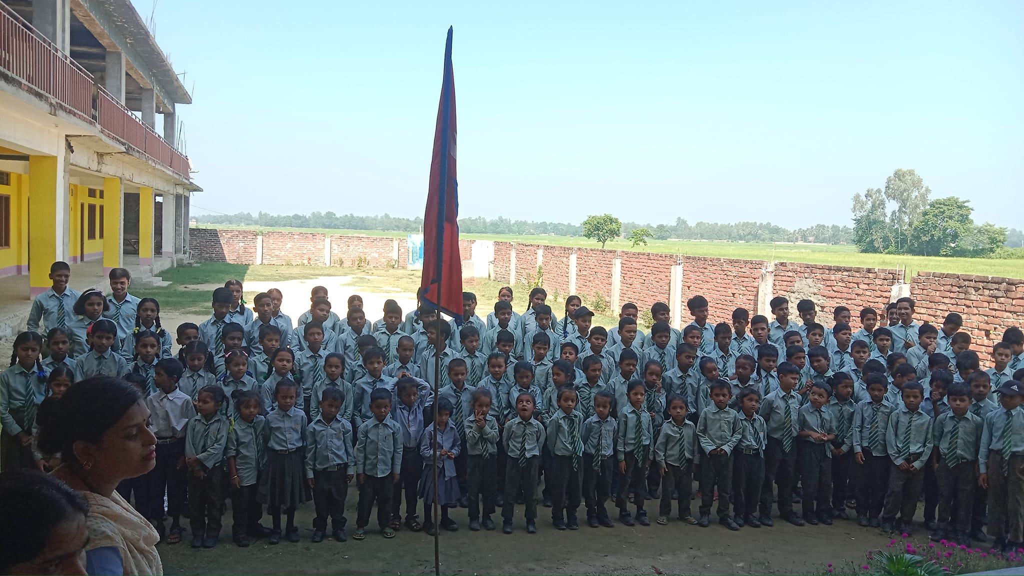 World Vision Modern Secondary School, Saptari Students 