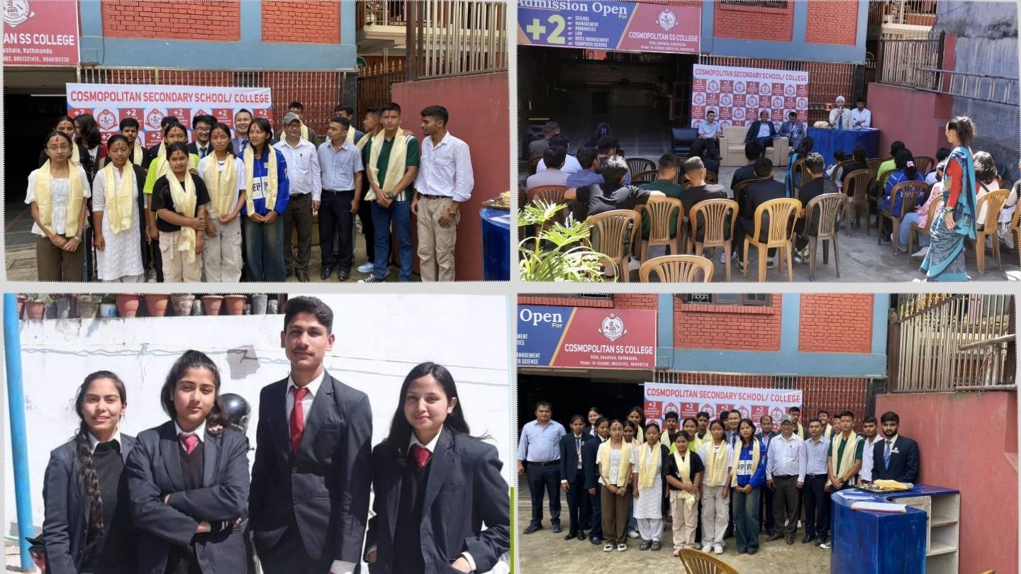 Cosmopolitan College Kathmandu ECA and Students 