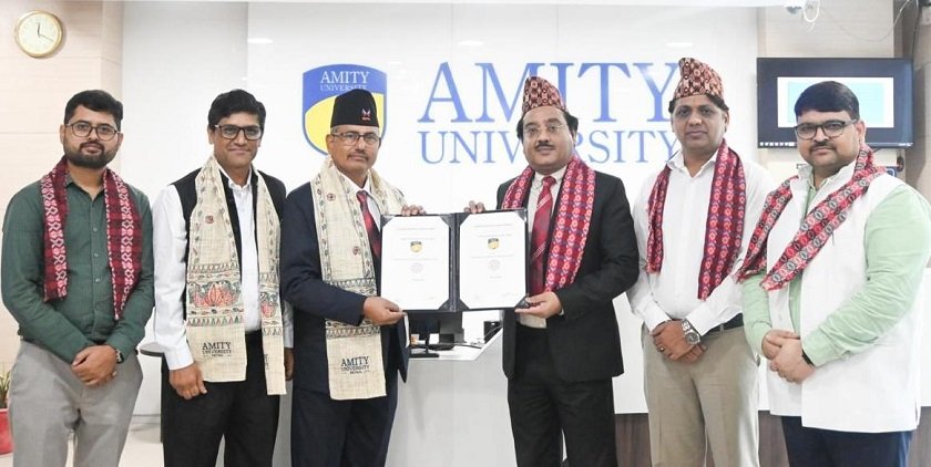 MTU Nepal and Amity University Patna Sign Educational Cooperation MoU