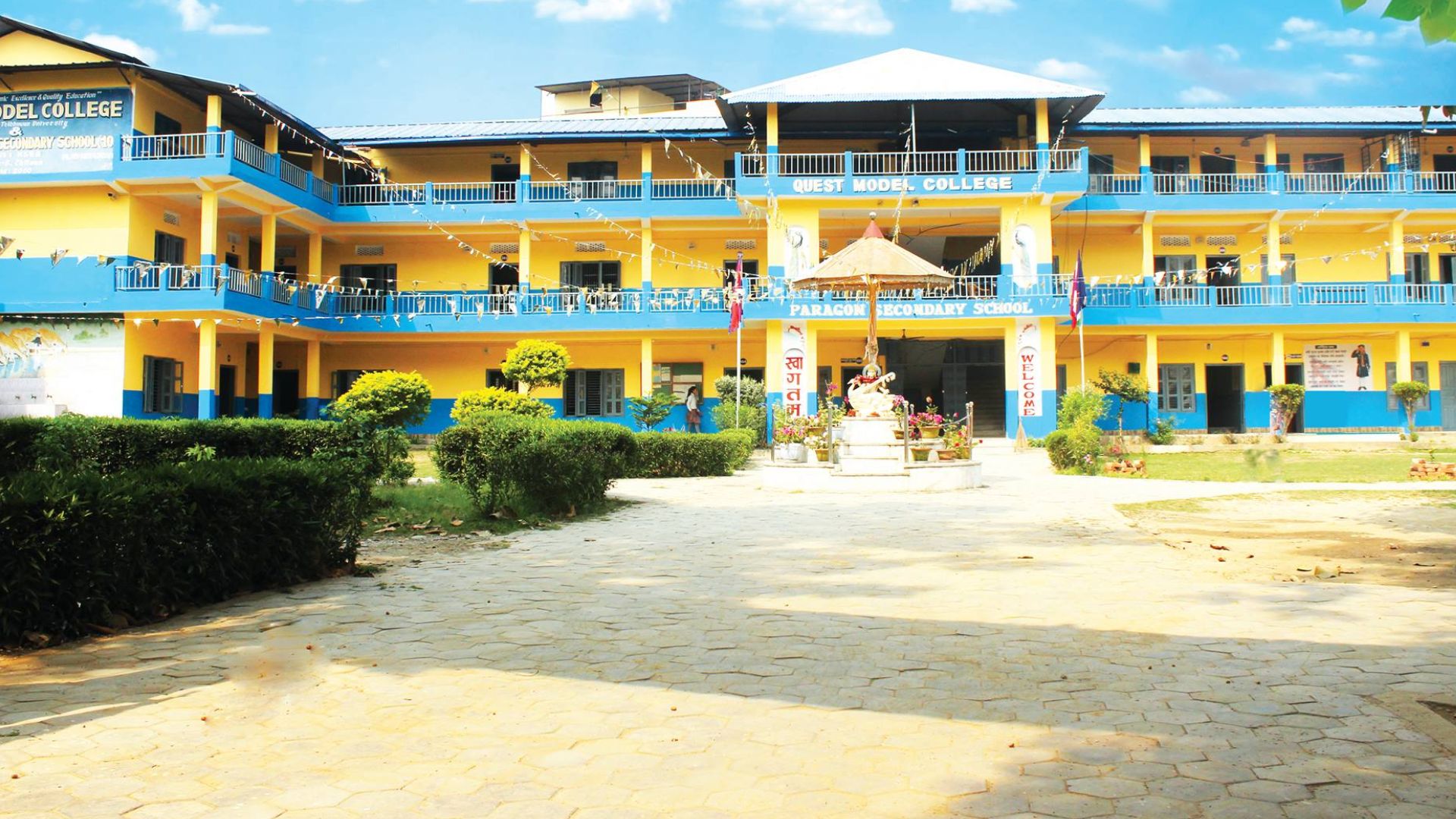 Quest Model College Building 