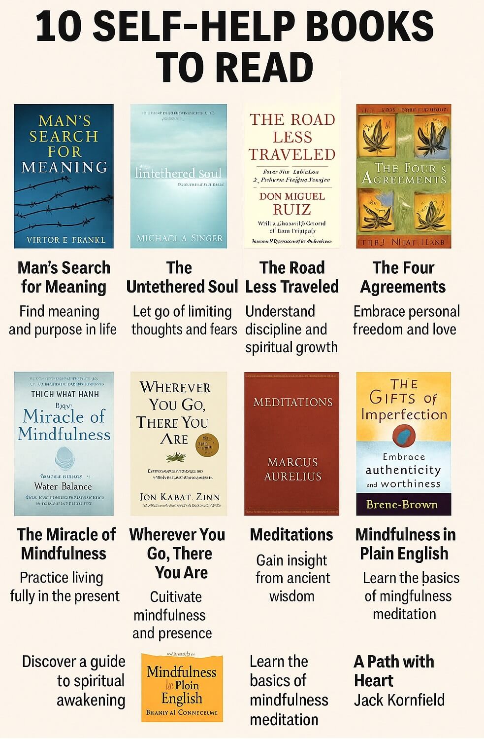 Spiritual Self-Help Books Every Adult Should Read 