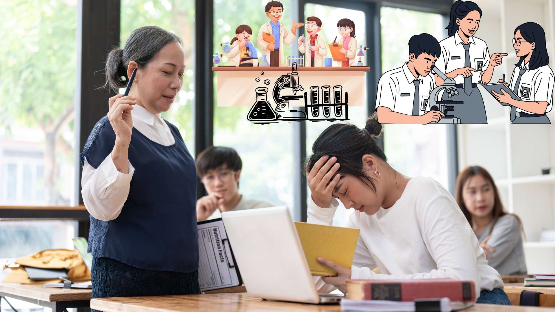 Students Struggle with Science