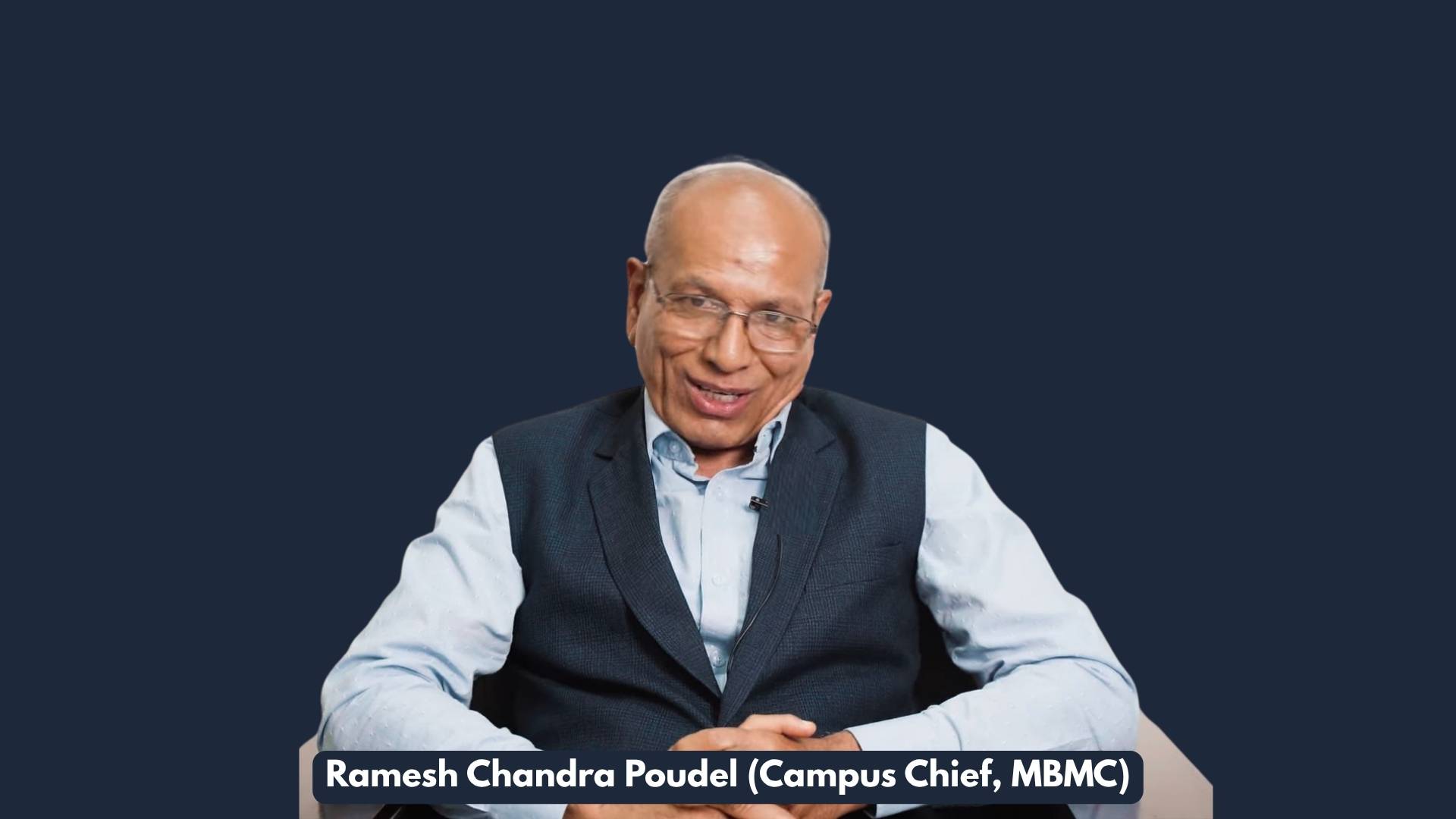 Campus Chief Ramesh Chandra Poudel, Madan Bhandari Memorial College, MBMC