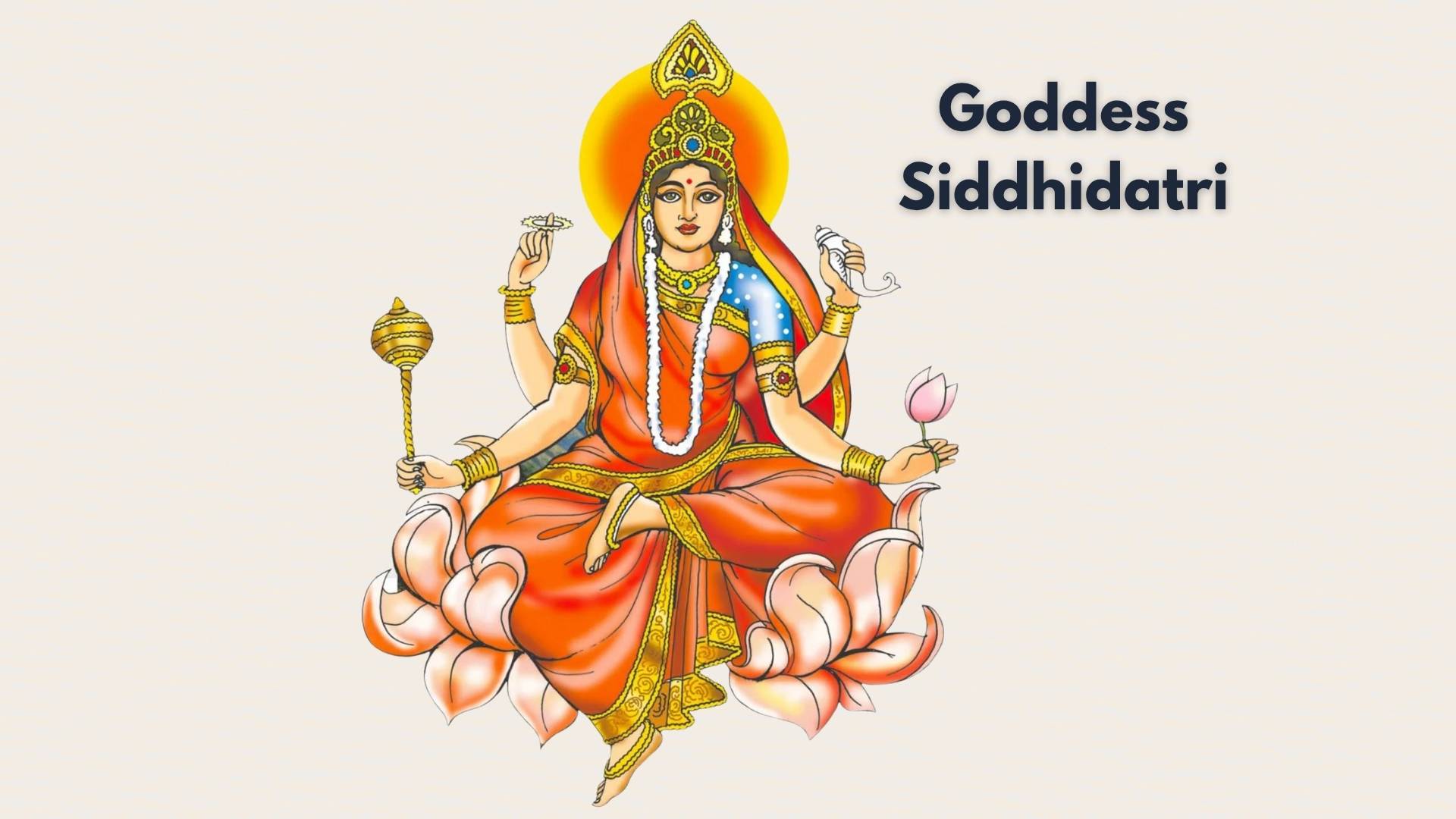 Goddess Siddhidatri 