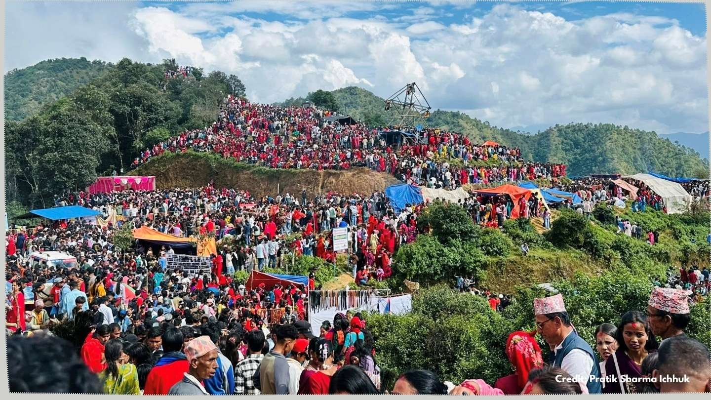 Kumakh Hill of Salyan on Kojagrat Purnima