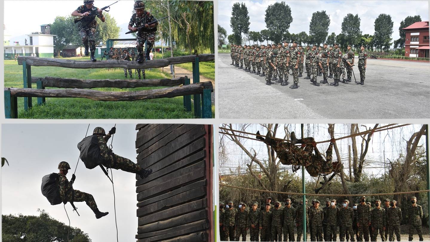 Nepali Military Academy Training 