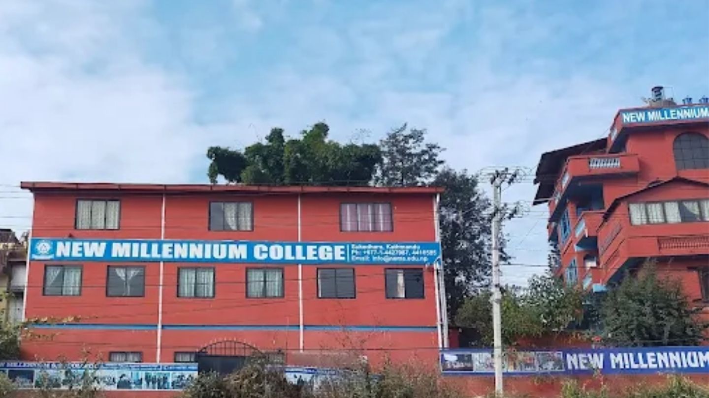 New Millennium College, Dhumbarahi, Kathmandu, Building 