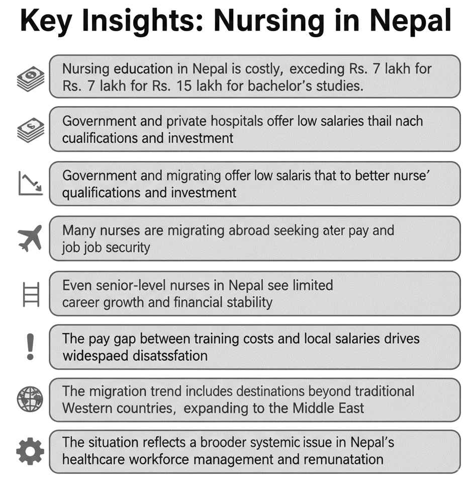 Nursing Salary Fact in Nepal 