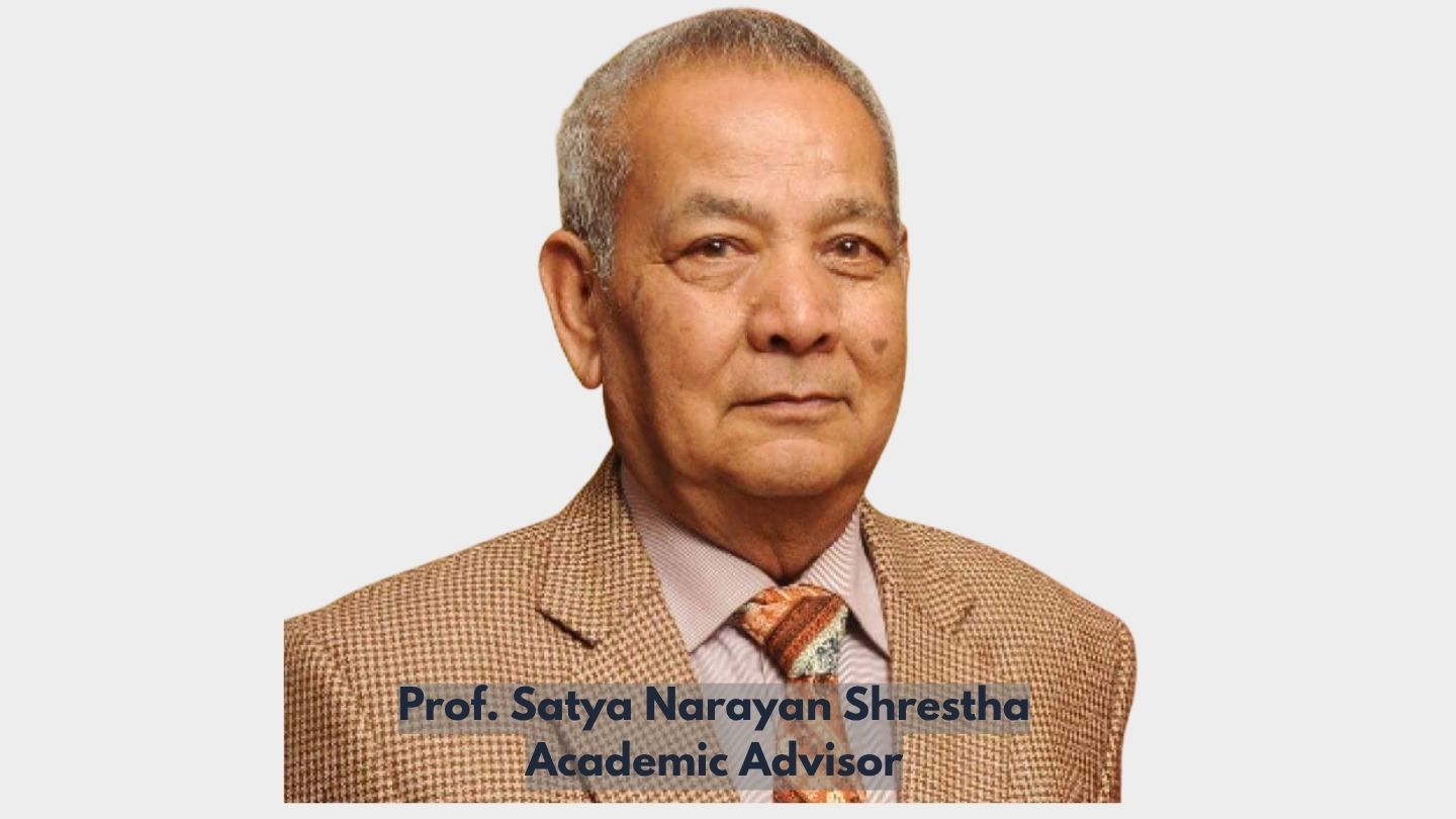 Prof. Satya Narayan Shrestha, Academic Director of Modern Nepal College
