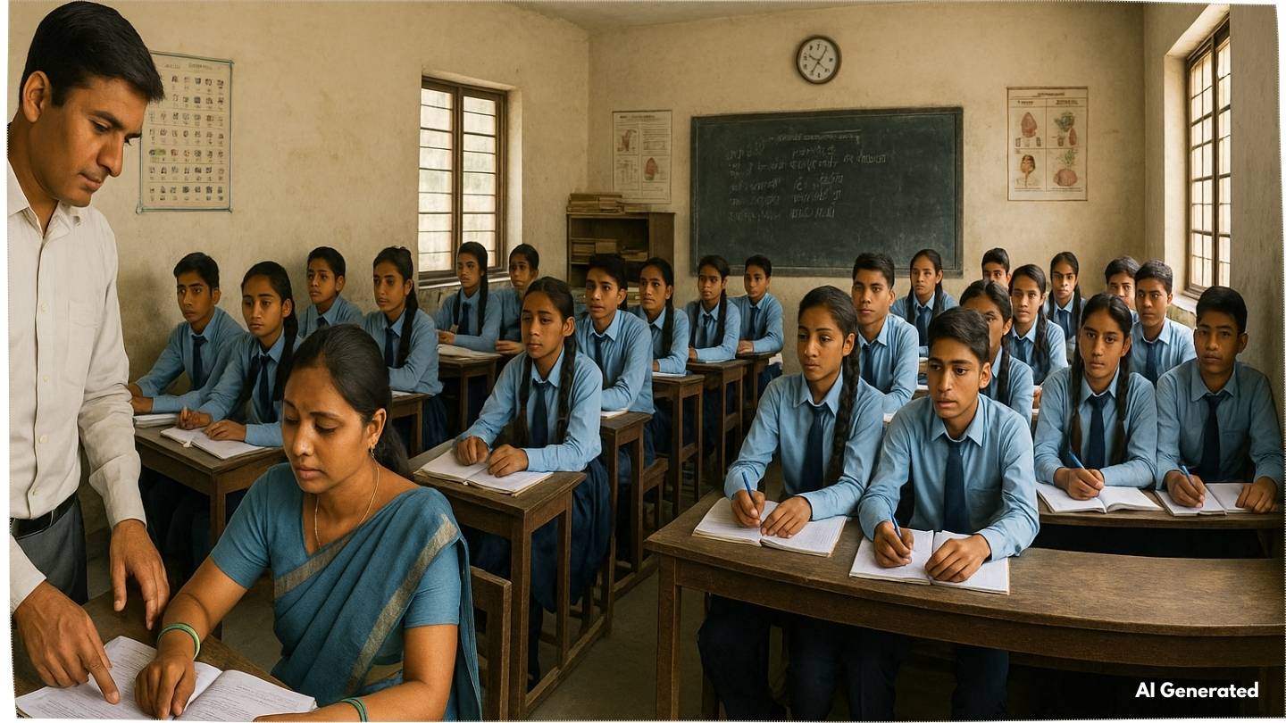 Teaching in Classroom