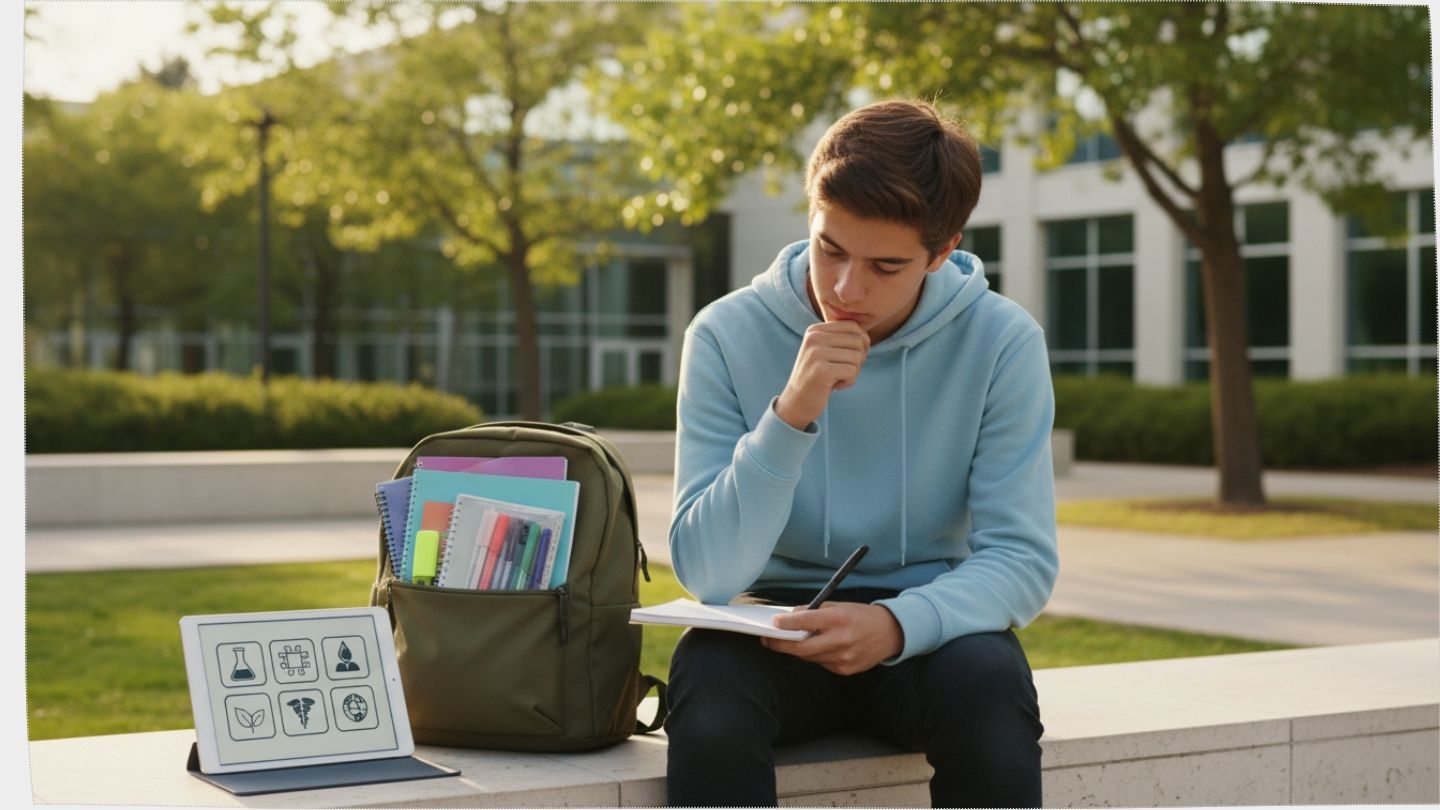 career conscious student 