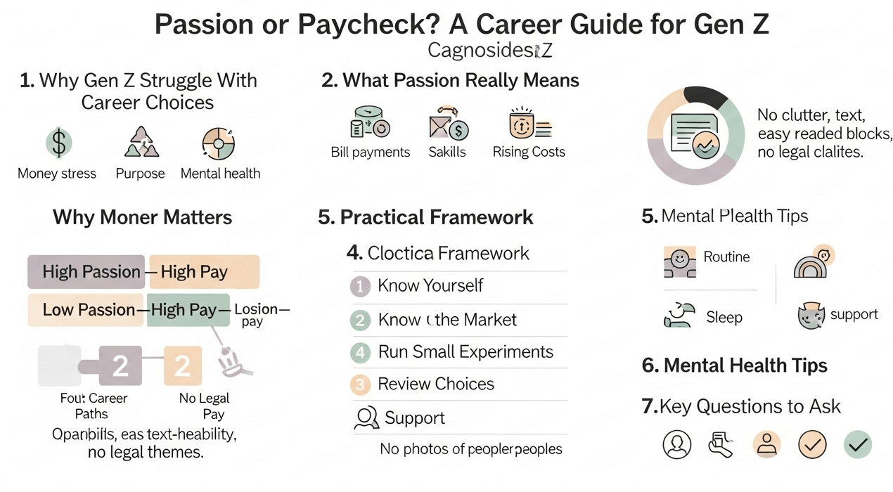 Career Guide for Gen Z Infographics 